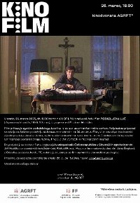 Pozvánka na projekci filmu Zapomenuté světlo režiséra Vladimíra Michálka