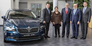 Návštěva delegace Generálního tajemníka OECD v závodě Škoda auto
