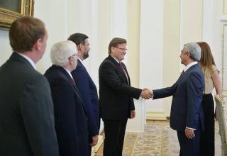 Meeting with Mr. Serzh Sargsyan, President of Armenia