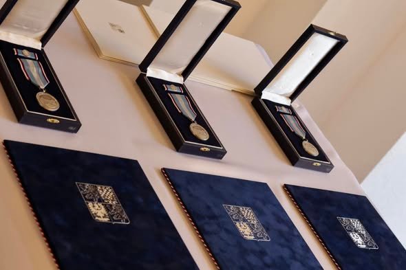 Předávání Medailí za zásluhy o diplomacii 2025