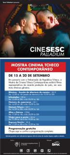 Program "Mostra de Cinema Tcheco" v portugalštině 