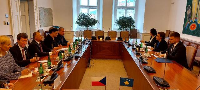 Návštěva kosovské ministryně zahraničí v ČR