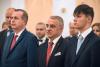předseda ČMKOS J. Středula a rektor UK T. Zima