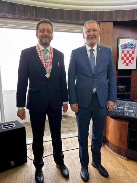Místopředsedové vlády a ministři vnitra České republiky a Chorvatska 