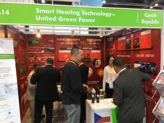 Jednání na české expozici na ECO Expo 2017