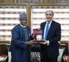 Minister of Defence of NIgeria and the Czech Ambassador Mr. Skolil