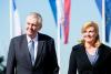 prezidentka Chorvatska a prezident ČR, predjsednica Hrvatske i predsjednik Češke