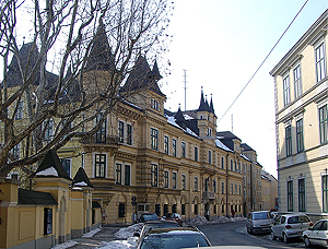 velvyslanectví ČR ve Vídni pohled zleva