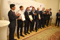 Recepce u příležitosti návštěvy viceadministrátora Úřadu pro civilní letectví Číny