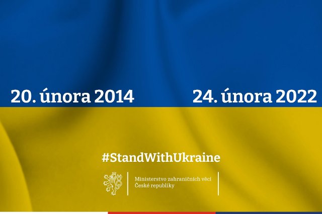 Prohlášení Ministerstva zahraničních věcí ke druhému výročí plnohodnotné ruské agrese proti Ukrajině