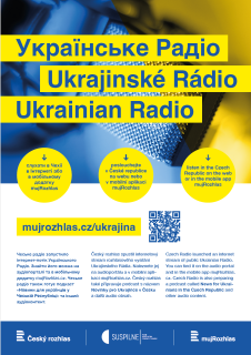 Radio Ukrajina A4 flyer 