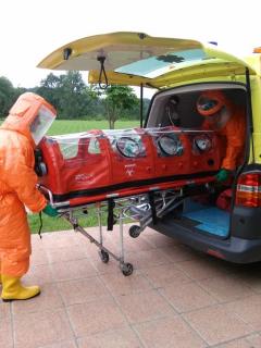 Biovakum za transport zaraznih pacijenata
