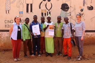 SIRIRI Workers with Central African Teachers
