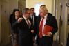 Ministr Lubomír Zaorálek a ministr zahraničí Spojeného království Velké Británie a Severního Irska Boris Johnson