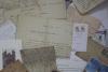 The photo includes letters and postcards sent to one of my maternal great-grandmothers and an immigrant to Chicago, from her mother, brother, and other relatives. By Matthew Slaboch