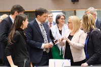 Ministr Hladík v Bruselu