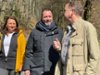 Eröffnung eines neuen grenzüberschreitenden Wanderwegs