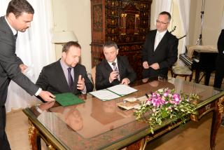 Ministři Jurečka a Zaorálek