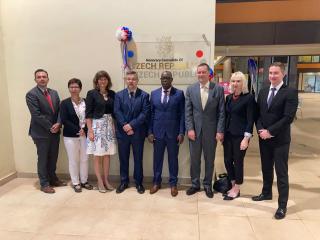 Otevření Honorárního konzulátu ČR v Kampale vedeného honorárním konzulem Stephenem Kaboyem