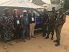 5. Ambassador Marek Skolil with Ms Finnuala McEvoy, member of EU EOM Nigeria 2019, and their protection team