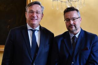 Náměstek Tlapa se setkal s výkonným koordinátorem programu Dobrovolníci OSN 
