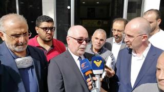 Velvyslanec Jiří Doležel a ředitel státní nemocnice v Baalbeku