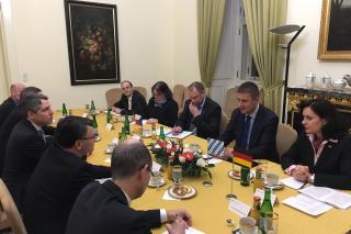 Ministr Petříček přijal bavorského ministra pro evropské záležitosti Herrmanna