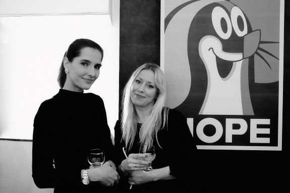 Představitelky ČKSvA Veronika Nagyová Panagiotopoulou a Tereza Chaimanta