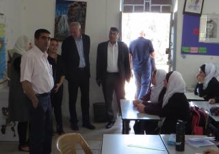 Visit to Dura school