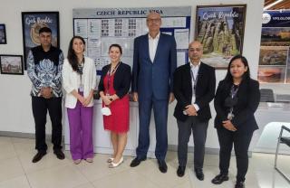 Návštěva vízového centra