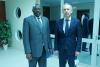 Minister of Defense, Daoud Yaya Brahim and T. Uličný