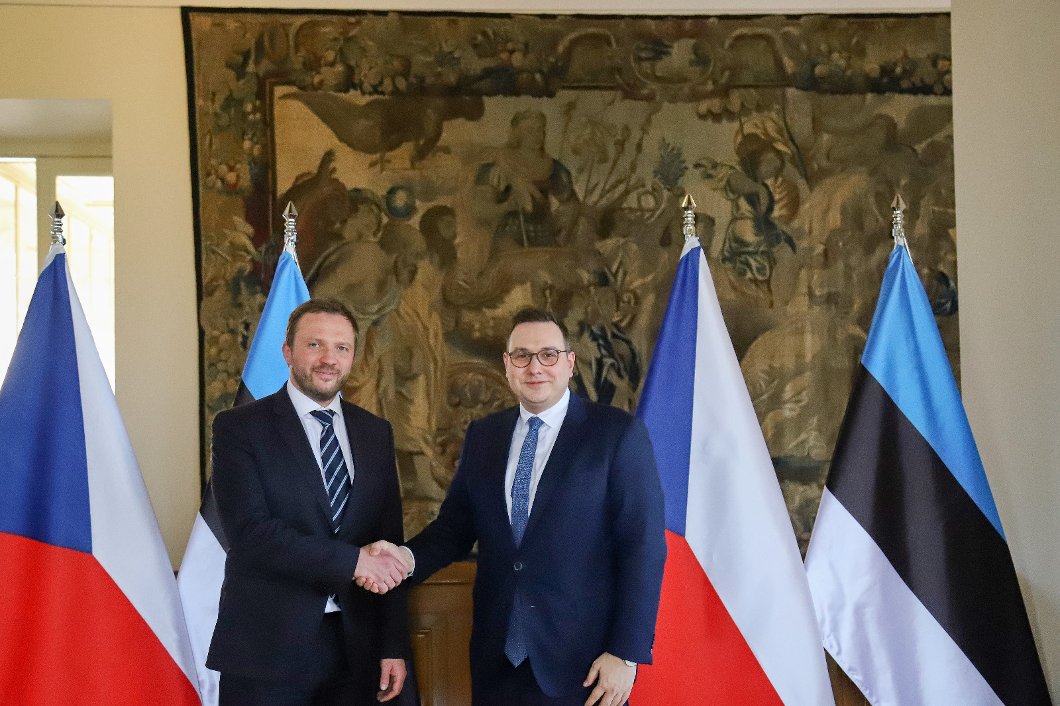 Minister Lipavský hosts Estonian Foreign Minister Margus Tsahkna in Prague