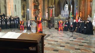 Cardinal's main speech in Mene Tekel Mass