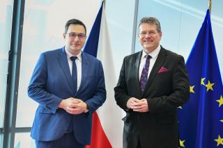 Ministr zahraničí Lipavský jednal v Bruselu o energetické bezpečnosti a podpoře Ukrajiny