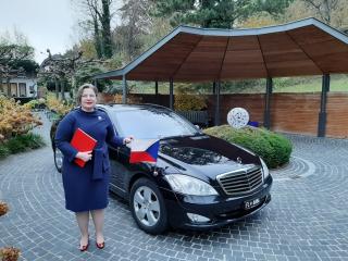 Die Botschafterin der Tschechischen Republik Kateřina Fialková in Vaduz