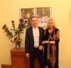 Olga Sommerová with  Maris Delveris