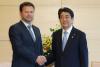 pan Radek Vondráček, předseda PS PČR s předsedou vlády Japonska, panem Shinzo Abem