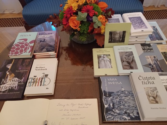 Literarischer Abend der Olga-Havel-Stiftung
