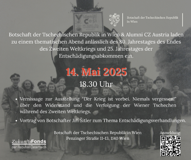 Vernissage & Vortrag zum 80. Jahrestag des Kriegsendes