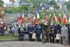 L’attaché de défense de la République tchèque en France, le Général Jaroslav Malý, en déposant une gerbe.