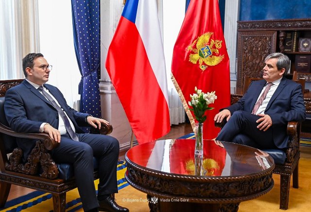 Oficiální návštěva Ministra zahraničí ČR Lipavského v Černé Hoře - s ministrem zahraničí Ibrahimovićem