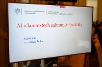 Kulatý stůl k dopadům umělé inteligence na zahraniční a bezpečností politiku