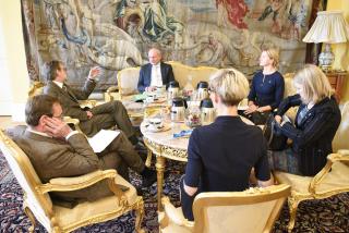 Deputy Minister Povejšil Met Deputy Minister of the Estonian MFA