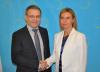 ministr Zaorálek s vysokou představitelkou Mogherini