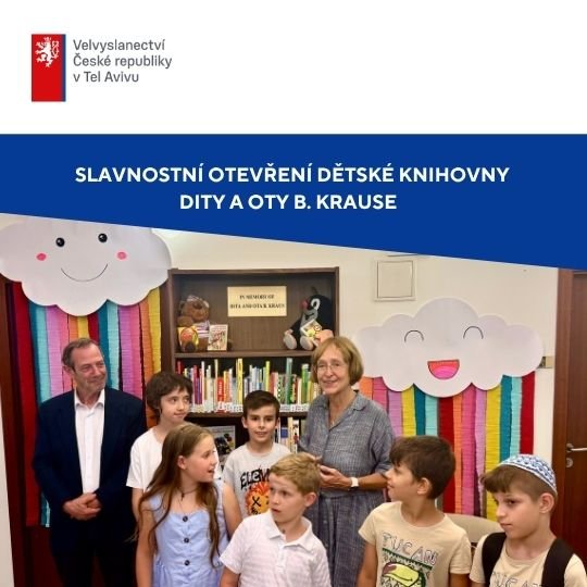 Otevření dětské knihovny