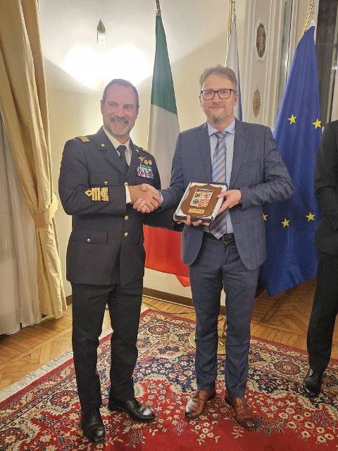 Incontro solenne con i rappresentanti delle Forze Armate italiane presso l’Ambasciata della Repubblica Ceca a Roma