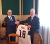 Ambassador meets representantives of the Czech Ice Hockey Association