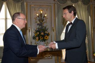 Remise des lettres de créance