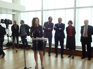 Vernissage de l'exposition.