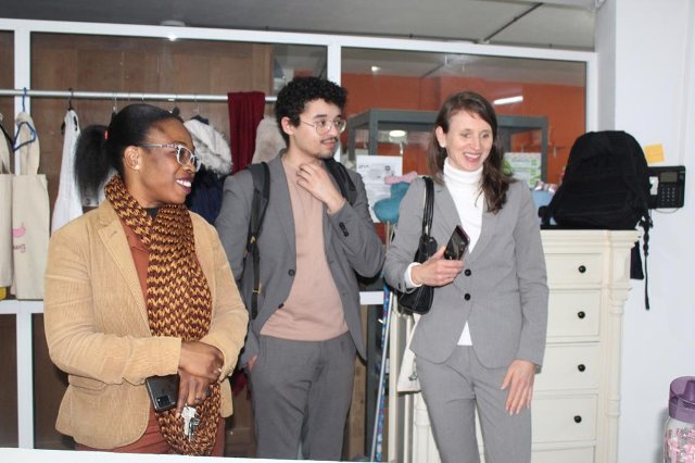 1ère visite dans les locaux de l'association